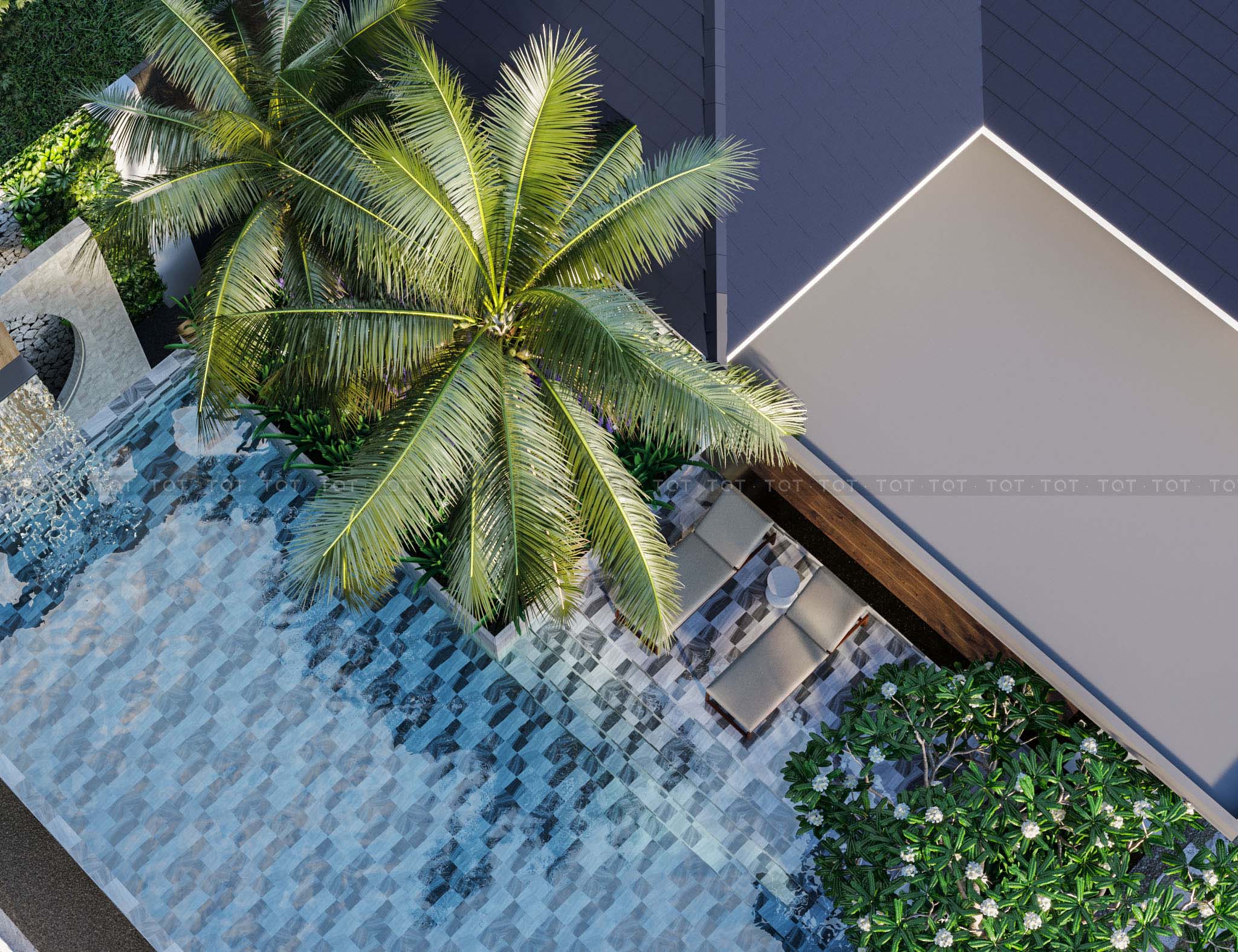 Kiến trúc TQT chuyên thiết kế kiến trúc nội thất và xây nhà trọn gói cho các công trình nhà phố, biệt thự