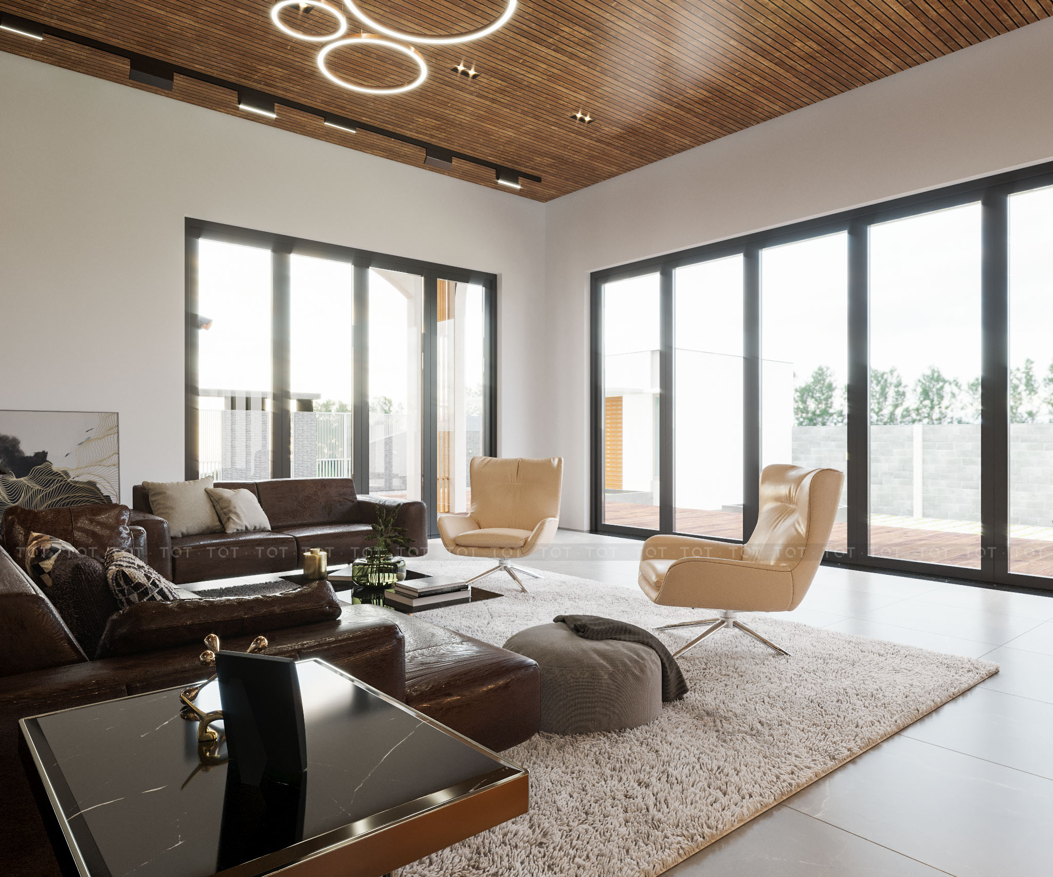 Kiến trúc TQT chuyên thiết kế kiến trúc nội thất và xây nhà trọn gói cho các công trình nhà phố, biệt thự