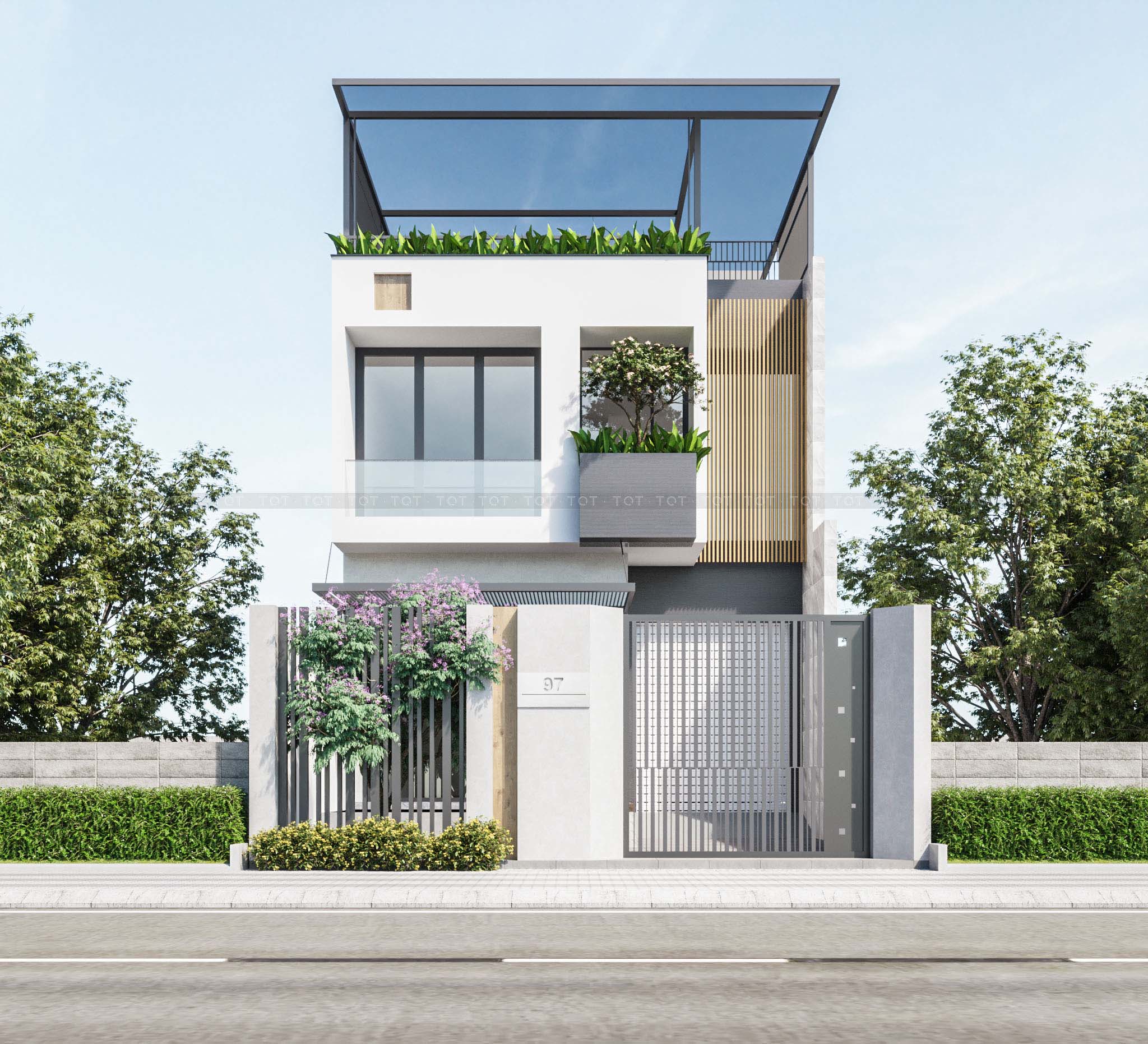 Kiến trúc TQT chuyên thiết kế kiến trúc nội thất và xây nhà trọn gói cho các công trình nhà phố, biệt thự
