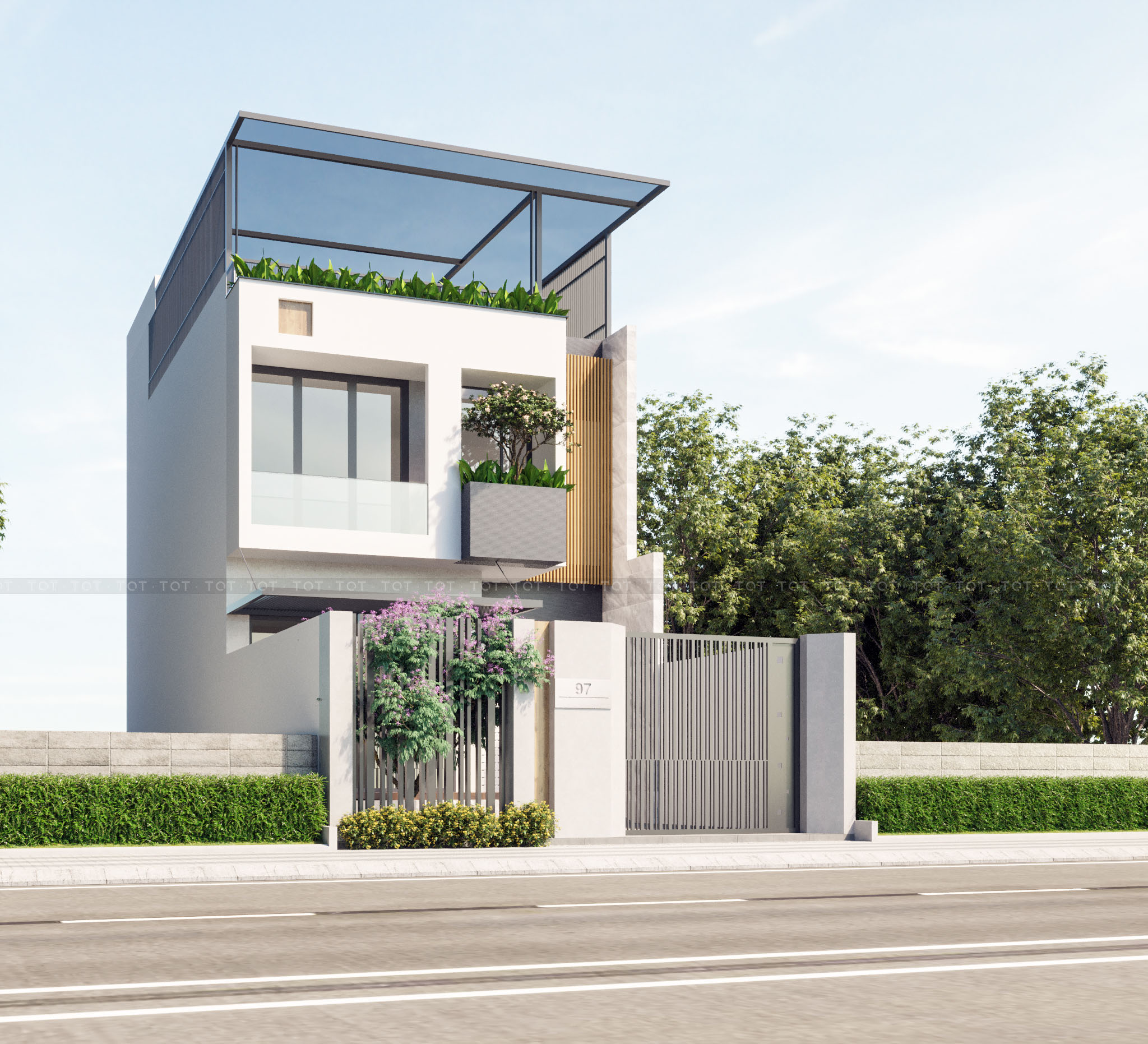 Kiến trúc TQT chuyên thiết kế kiến trúc nội thất và xây nhà trọn gói cho các công trình nhà phố, biệt thự