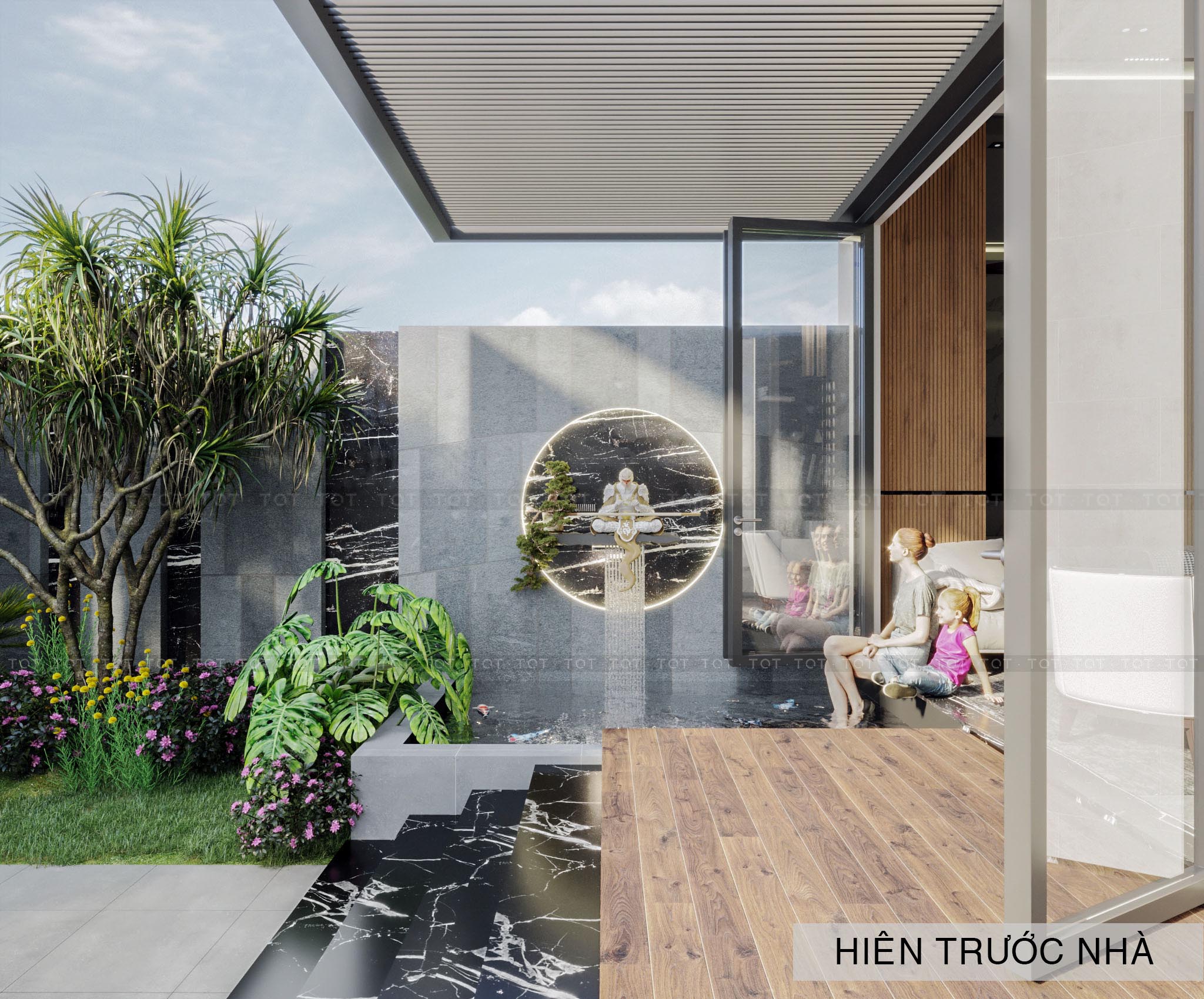 Kiến trúc TQT chuyên thiết kế kiến trúc nội thất và xây nhà trọn gói cho các công trình nhà phố, biệt thự