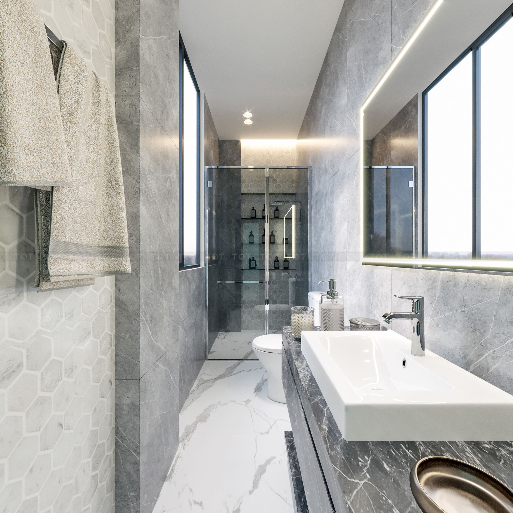 Kiến trúc TQT chuyên thiết kế kiến trúc nội thất và xây nhà trọn gói cho các công trình nhà phố, biệt thự
