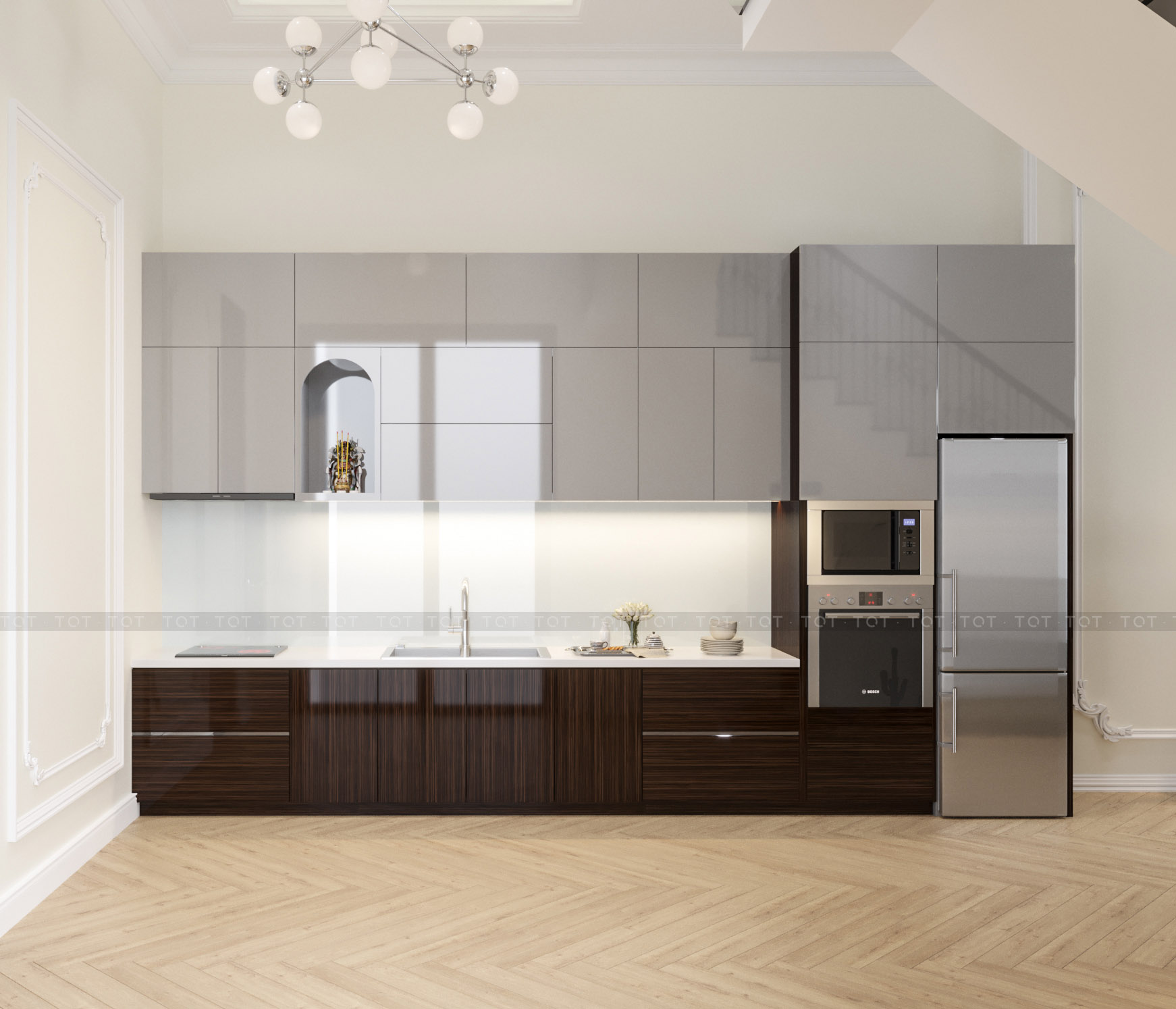 Kiến trúc TQT chuyên thiết kế kiến trúc nội thất và xây nhà trọn gói cho các công trình nhà phố, biệt thự