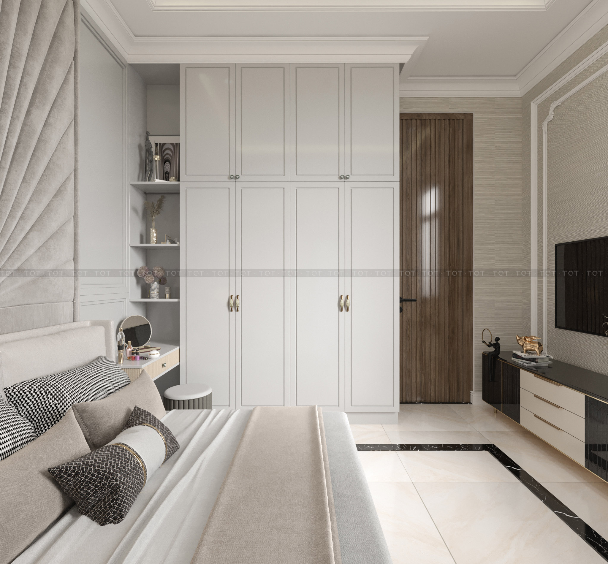 Kiến trúc TQT chuyên thiết kế kiến trúc nội thất và xây nhà trọn gói cho các công trình nhà phố, biệt thự