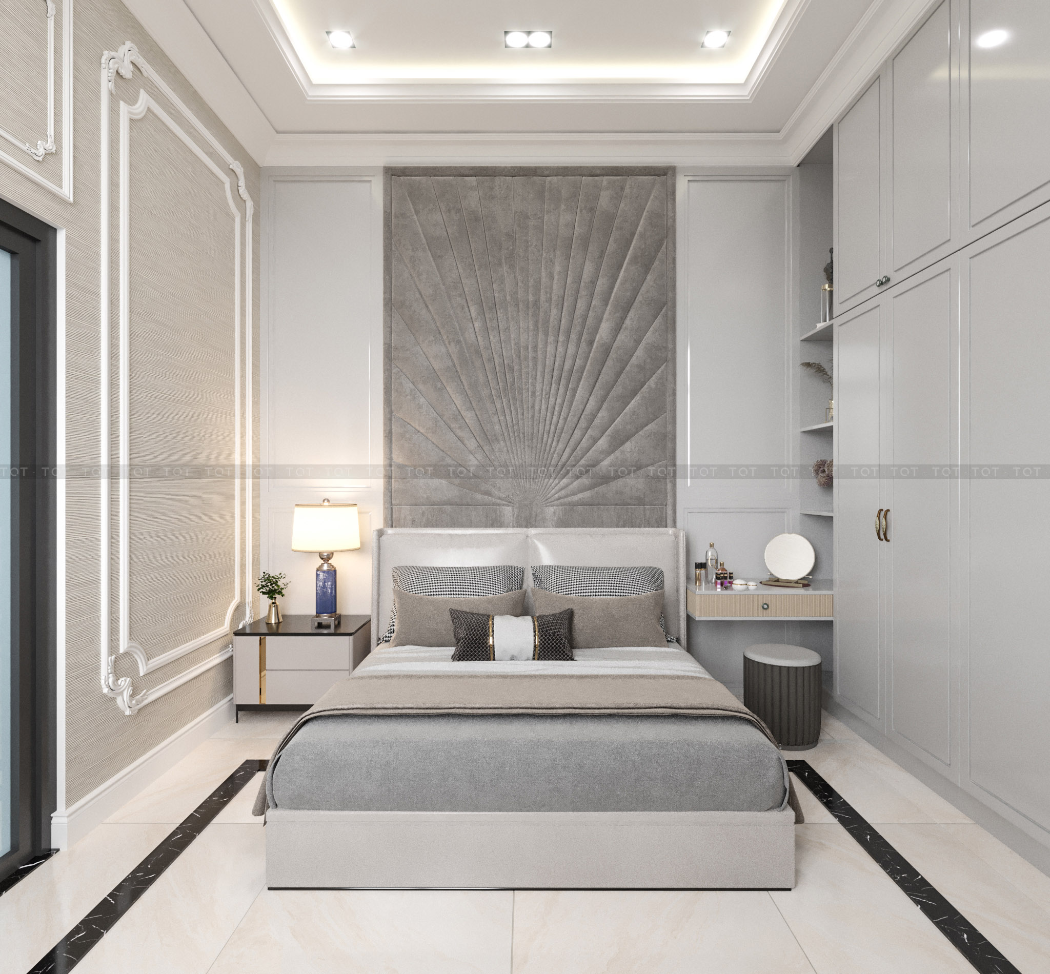Kiến trúc TQT chuyên thiết kế kiến trúc nội thất và xây nhà trọn gói cho các công trình nhà phố, biệt thự