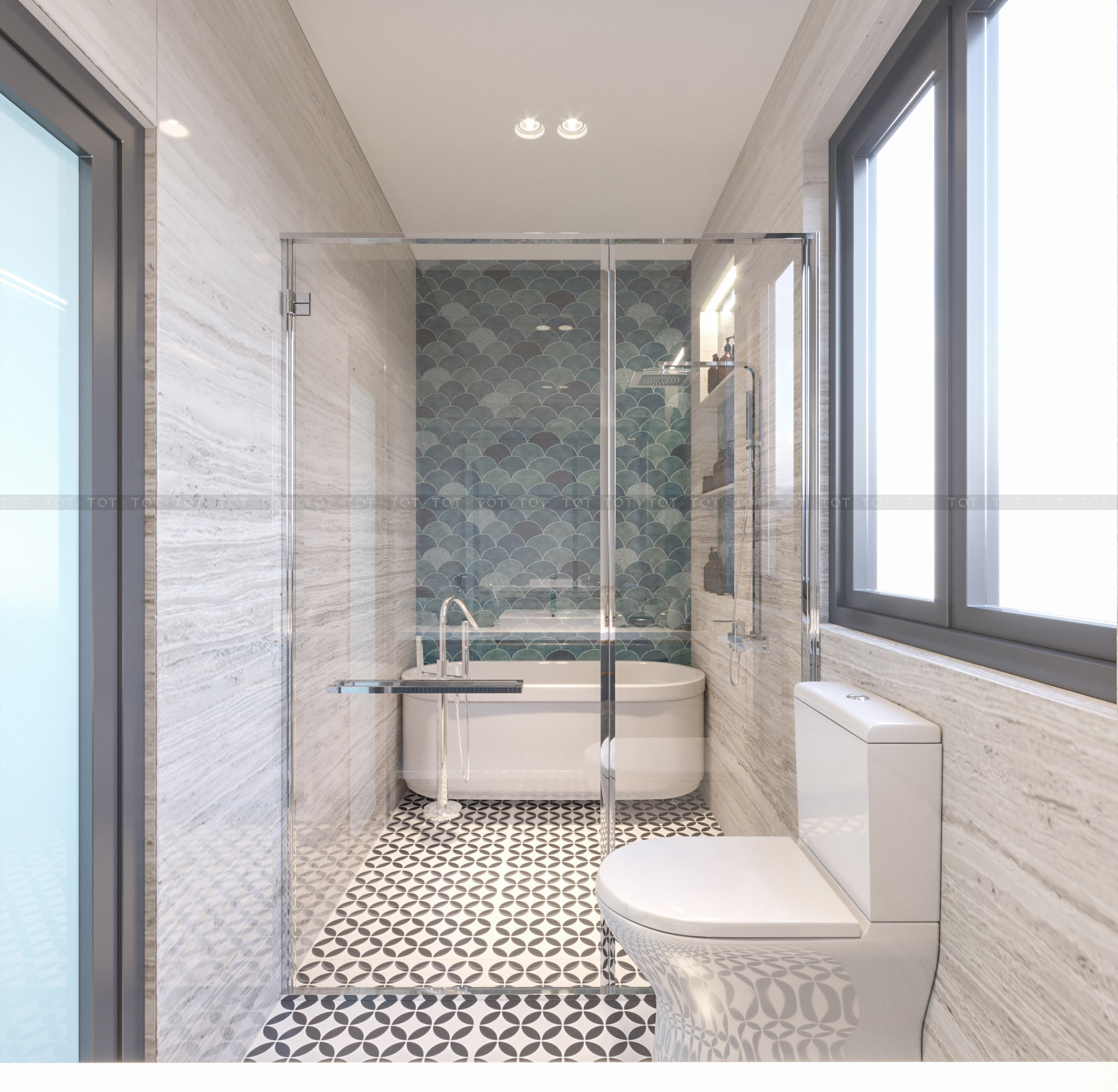 Kiến trúc TQT chuyên thiết kế kiến trúc nội thất và xây nhà trọn gói cho các công trình nhà phố, biệt thự