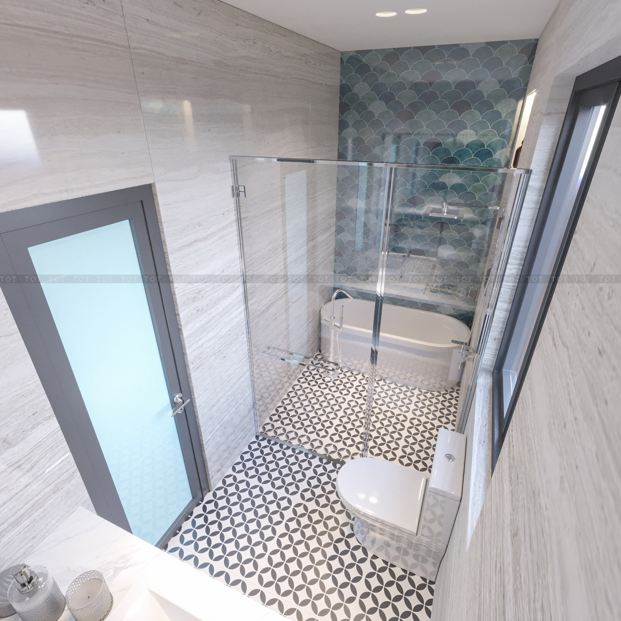 Kiến trúc TQT chuyên thiết kế kiến trúc nội thất và xây nhà trọn gói cho các công trình nhà phố, biệt thự