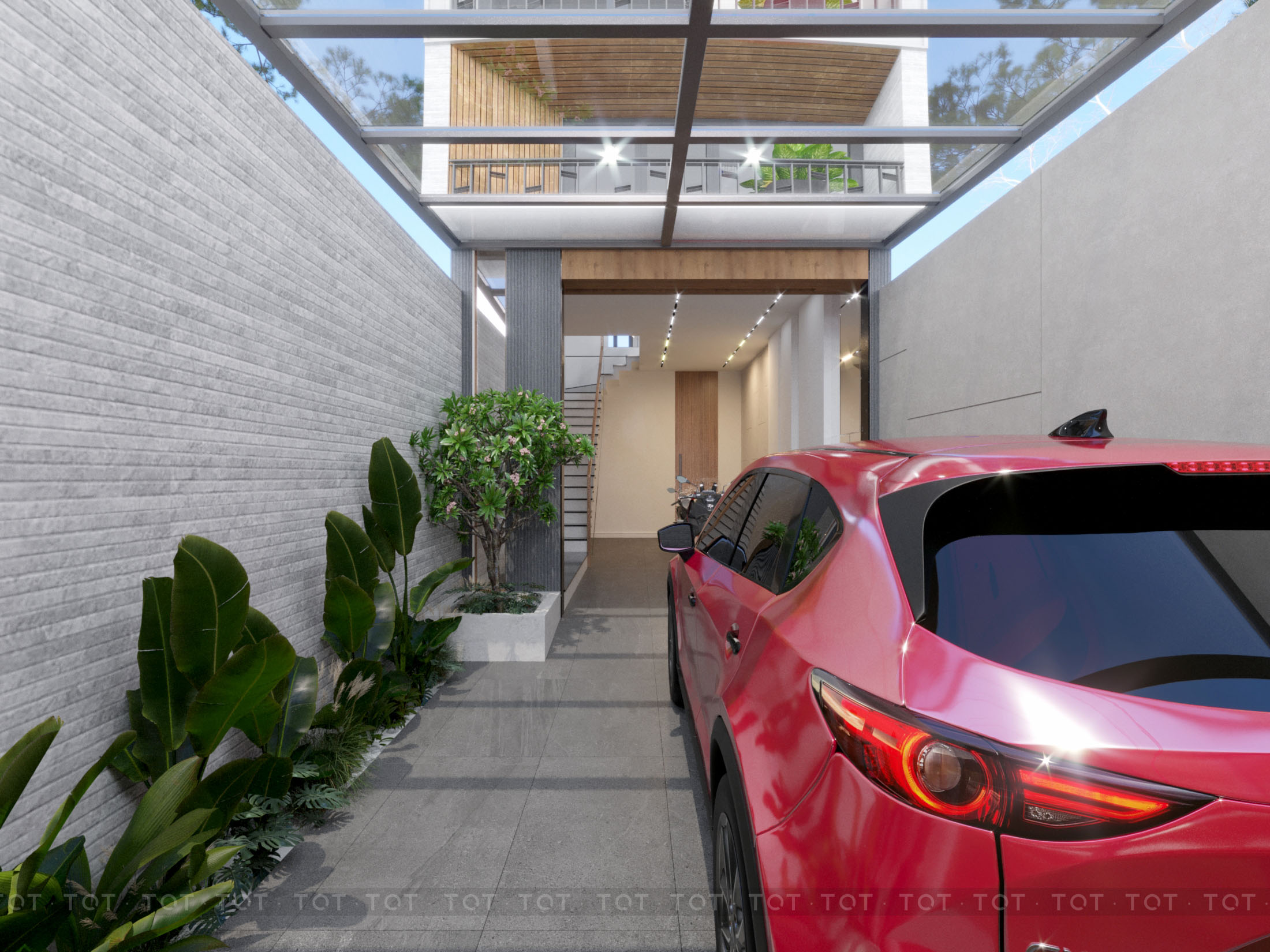 Kiến trúc TQT chuyên thiết kế kiến trúc nội thất và xây nhà trọn gói cho các công trình nhà phố, biệt thự