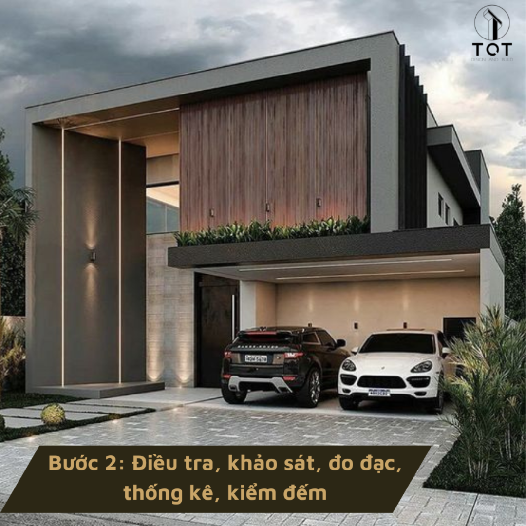Kiến trúc TQT chuyên thiết kế kiến trúc nội thất và xây nhà trọn gói cho các công trình nhà phố, biệt thự